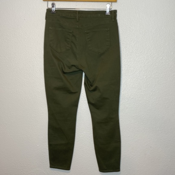 L'agence Margot High Rise Skinny Pant in Olive Night Size 29 - Picture 8 of 8